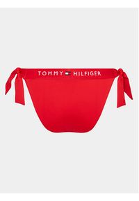 TOMMY HILFIGER - Tommy Hilfiger Dół od bikini UW0UW04497 Czerwony. Kolor: czerwony. Materiał: syntetyk #3