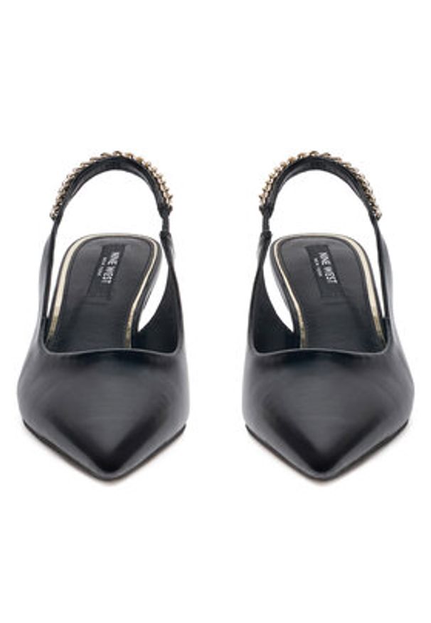 Nine West Sandały PXSH28-31 Czarny. Kolor: czarny. Materiał: skóra