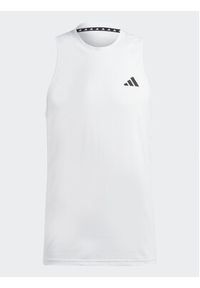 Adidas - adidas Tank top Train Essentials Feelready Training Tank Top IC6947 Biały Slim Fit. Kolor: biały. Materiał: syntetyk