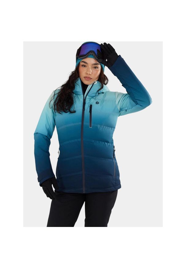 FUNDANGO - Kurtka Narciarska Damska Fundango Pumila. Kolor: niebieski, wielokolorowy. Sezon: zima. Sport: narciarstwo