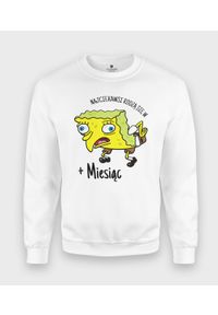 MegaKoszulki - Bluza klasyczna Spongebob + personalizacja. Styl: klasyczny #1