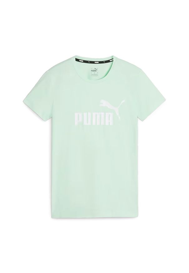Puma - Koszulka damska PUMA ESS Logo Tee. Kolor: niebieski. Sport: fitness