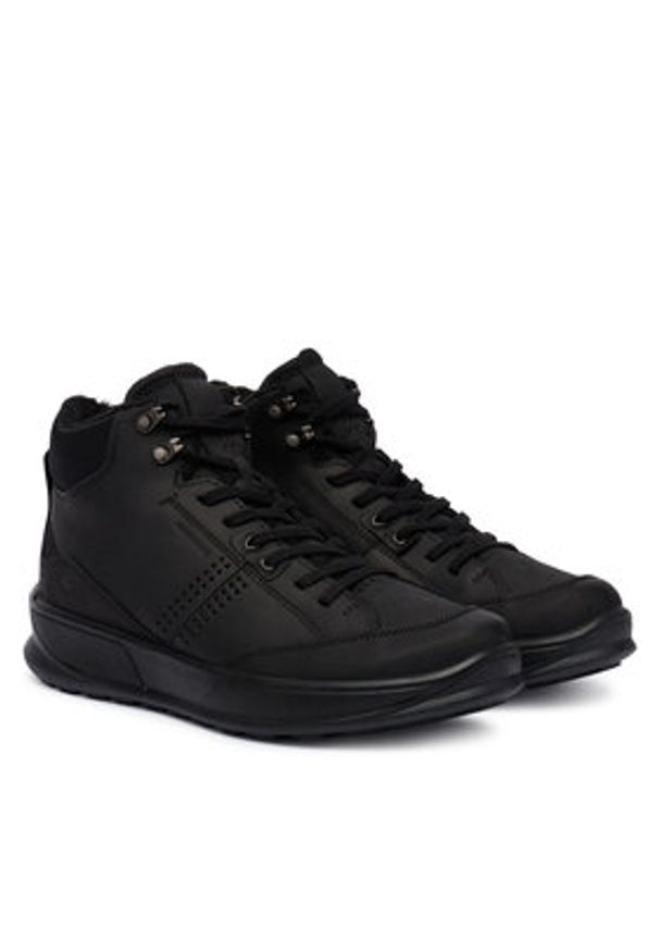 ecco - ECCO Sneakersy Byway 2.0 52281451052 Czarny. Kolor: czarny. Materiał: nubuk, skóra