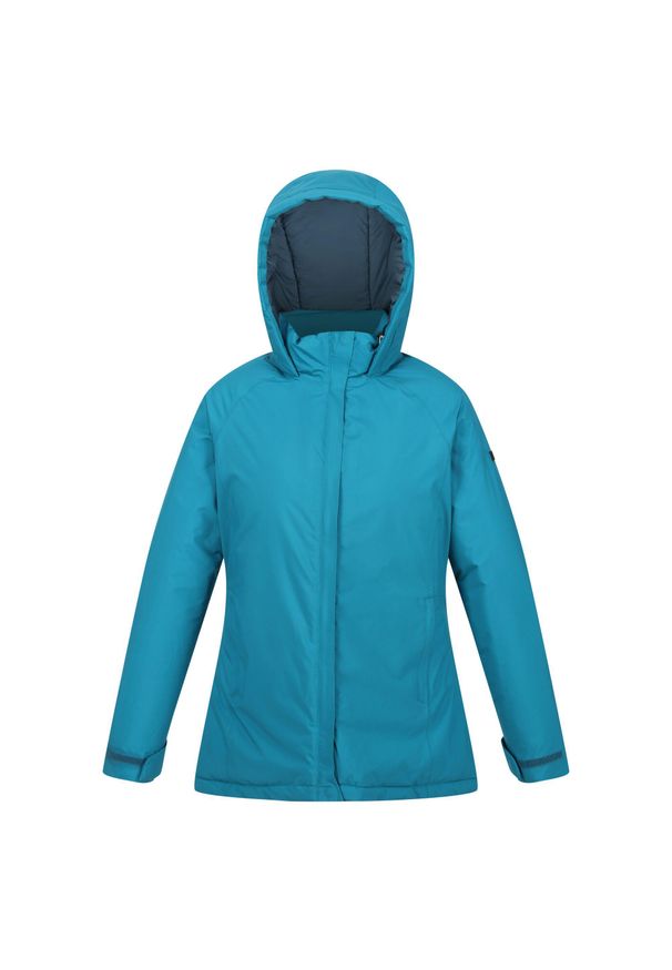 Sanda III Regatta damska turystyczna kurtka przeciwdeszczowa. Kolor: niebieski