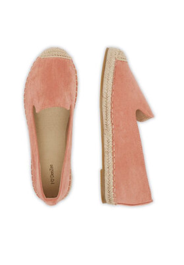 DeeZee Espadryle RS07-18 Pomarańczowy. Kolor: pomarańczowy. Materiał: materiał