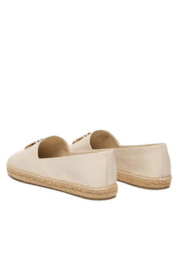 Tory Burch Espadryle Eleanor 161758 Kremowy. Kolor: kremowy. Materiał: skóra