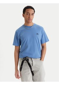 Quiksilver T-Shirt EQYZT07711 Niebieski Regular Fit. Kolor: niebieski. Materiał: bawełna #1