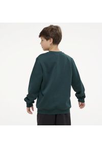 Bluza dziecięca Puma. Kolor: zielony. Materiał: materiał