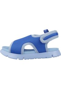 Camper - Sandały CAMPER OLAS SIERRA/MIRASAND Niebieski. Kolor: zielony, niebieski, wielokolorowy. Materiał: tkanina. Sezon: lato