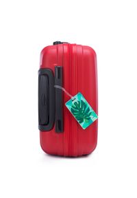 Wittchen - Mała walizka z zawieszką czerwona. Kolor: czerwony. Materiał: guma #7