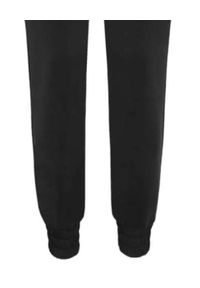 CUORI e PICCHE - Czarne spodnie dresowe z logo BLACK ESTI. Kolor: czarny. Materiał: dresówka