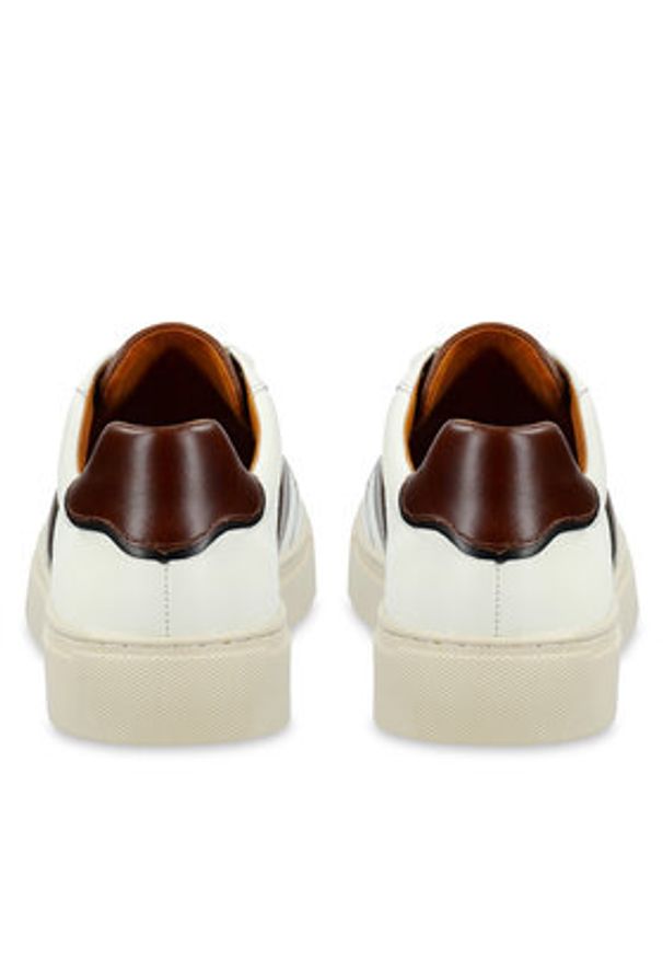 GANT - Gant Sneakersy 31631996 Biały. Kolor: biały. Materiał: skóra