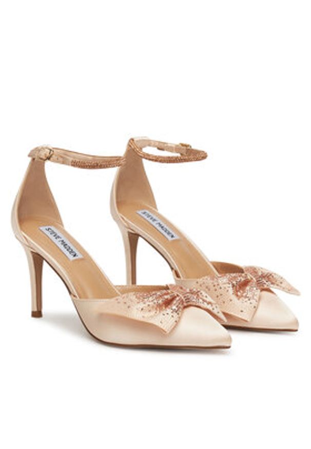 Steve Madden Szpilki Lilyann-E Heeled s SM19000126 Beżowy. Kolor: beżowy. Materiał: materiał. Obcas: na szpilce