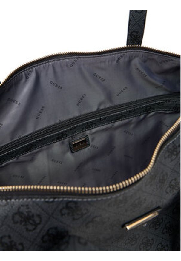 Guess Torba weekendowa Latona Travel TWLB92 11017 Czarny. Kolor: czarny. Materiał: skóra
