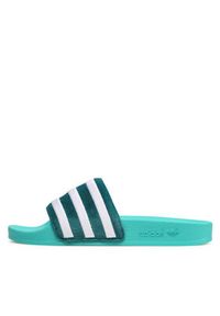 Adidas - adidas Klapki adilette W GX3371 Zielony. Kolor: zielony. Materiał: materiał #6
