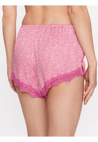 Hunkemöller Szorty piżamowe Animal 202322 Różowy Comfortable Fit. Kolor: różowy. Materiał: wiskoza