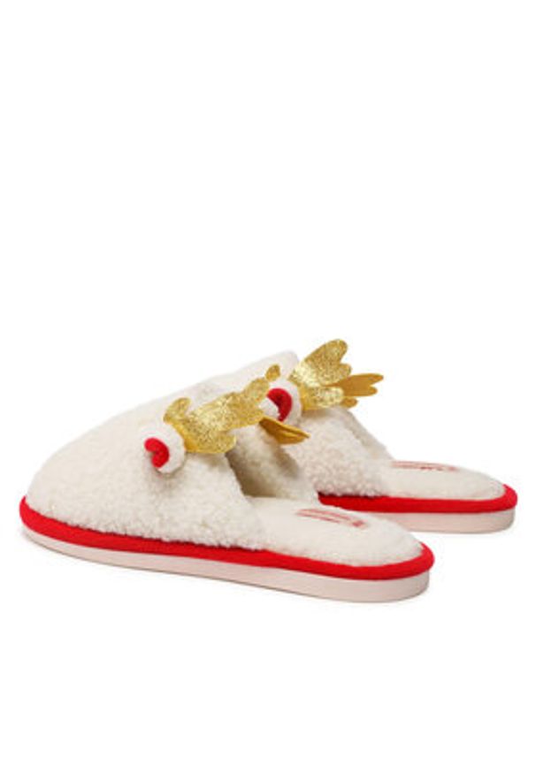 Home & Relax Kapcie C-AW-20 Biały. Kolor: biały. Materiał: materiał