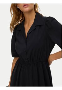 Vero Moda Sukienka koszulowa Rory 10347514 Czarny Regular Fit. Kolor: czarny. Materiał: wiskoza. Typ sukienki: koszulowe #2