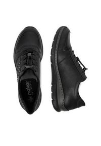 Rieker Półbuty L32F3-00 Czarny. Kolor: czarny. Materiał: skóra, syntetyk #6