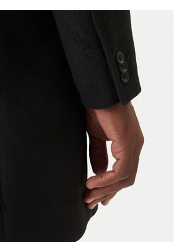 Jack & Jones - Jack&Jones Płaszcz przejściowy Blastanford 12286263 Czarny Regular Fit. Kolor: czarny. Materiał: syntetyk