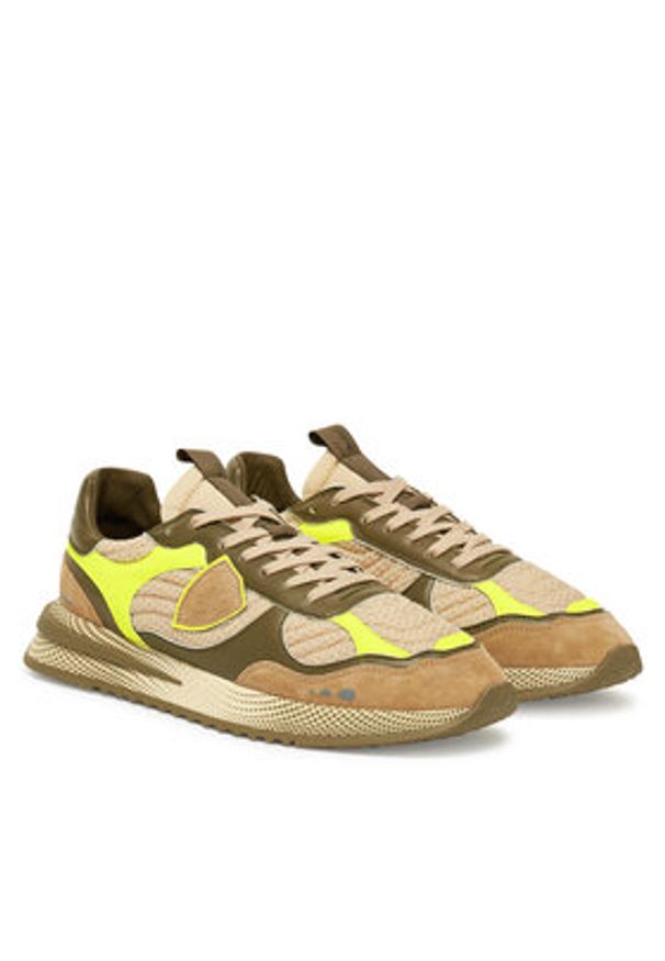 Philippe Model Sneakersy A010728 OYLU FRN2 Beżowy. Kolor: beżowy. Materiał: materiał