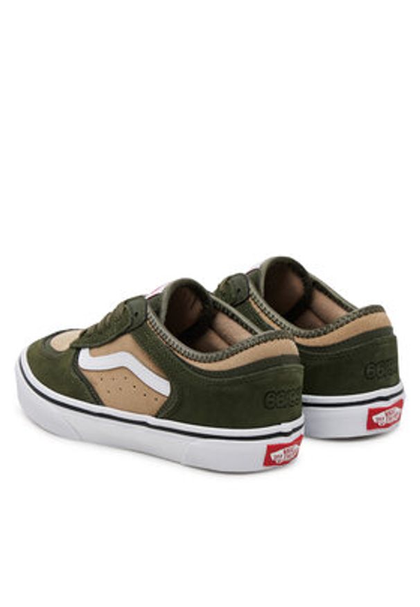 Vans Tenisówki Rowley Classic VN000SFB50K1 Zielony. Kolor: zielony. Materiał: zamsz, skóra