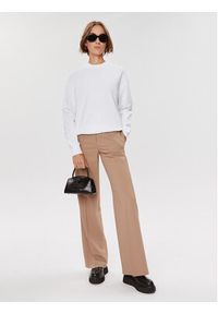 BOSS - Boss Bluza Ecaisa3 50503008 Biały Regular Fit. Kolor: biały. Materiał: bawełna #5