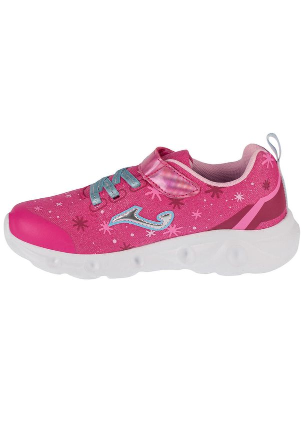 Buty sportowe Sneakersy dziewczęce, Joma Space Jr 24 JSPACS. Kolor: różowy. Sport: turystyka piesza
