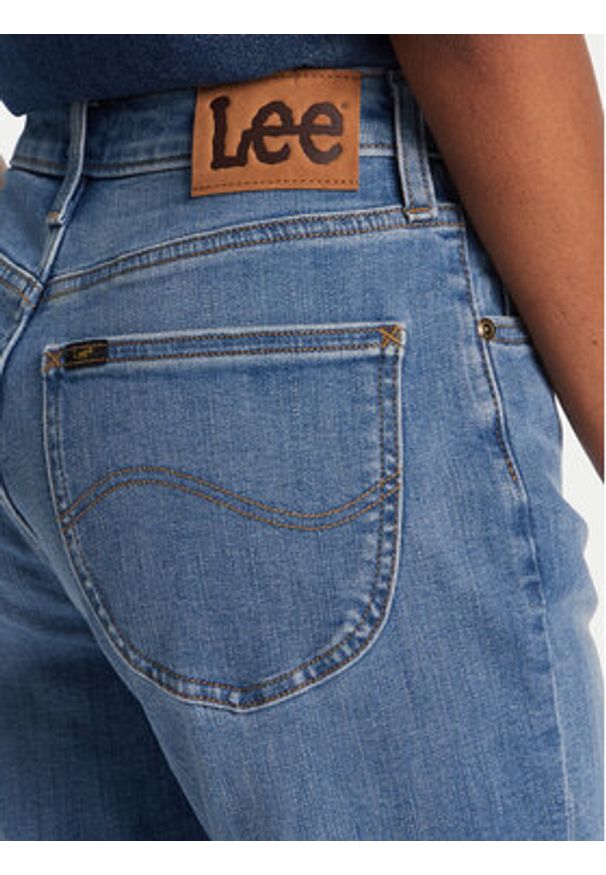 Lee Jeansy Carol 112355263 Niebieski Straight Fit. Kolor: niebieski