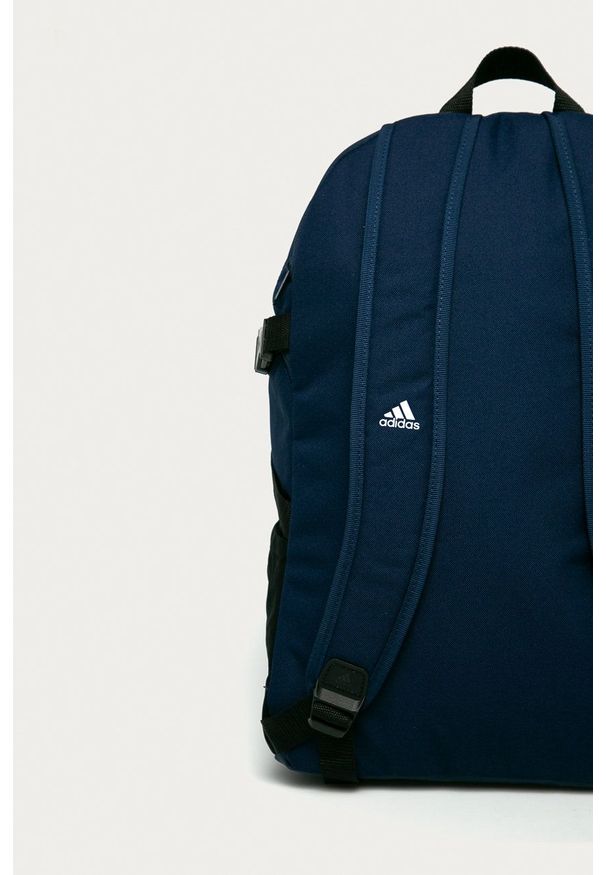 adidas Performance - Plecak. Kolor: niebieski. Materiał: materiał. Wzór: nadruk