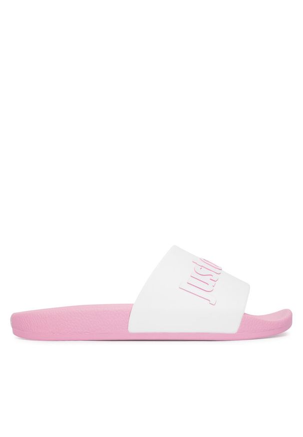 Klapki Just Cavalli. Kolor: różowy