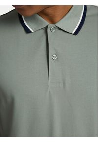 Selected Homme Polo 16095852 Zielony Slim Fit. Typ kołnierza: polo. Kolor: zielony. Materiał: bawełna #3