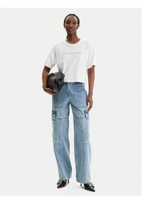 MICHAEL Michael Kors T-Shirt MR651Z797J Biały Regular Fit. Kolor: biały. Materiał: bawełna #3