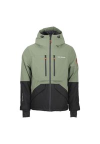 PEAK MOUNTAIN - Wodoodporna kurtka Peak Mountain Cesna. Kolor: zielony. Sezon: zima. Sport: narciarstwo #1
