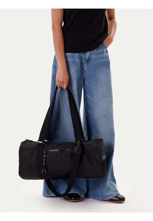 Pinko - PINKO Torba podróżna Travel Barrel PE PLTT 04540 A29U Czarny. Kolor: czarny. Materiał: materiał