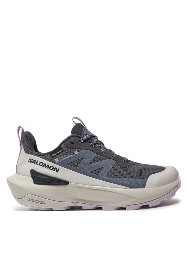 salomon - Salomon Trekkingi Elixir Activ Gore-Tex L47526500 Szary. Kolor: szary. Materiał: materiał