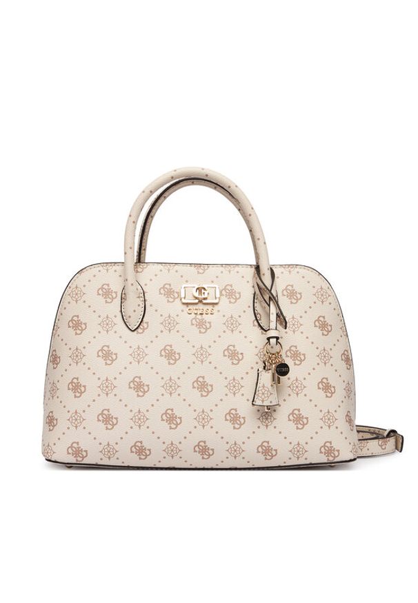 Guess Torebka Emelie Logo HWGP99 28060 Écru. Materiał: skórzane