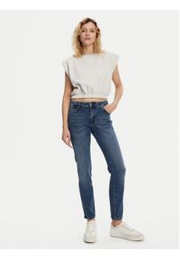 Mustang Jeansy Crosby 1013592 Granatowy Slim Fit. Kolor: niebieski #7