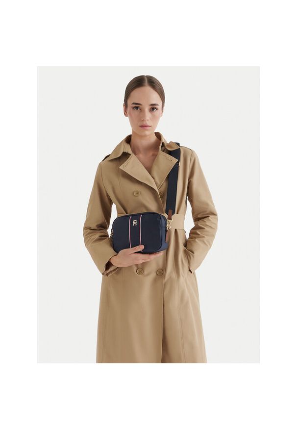 TOMMY HILFIGER - Torebka Tommy Hilfiger. Kolor: niebieski