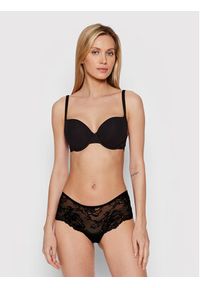 LA PERLA - La Perla Biustonosz z fiszbiną 906529 Czarny. Kolor: czarny. Materiał: bawełna