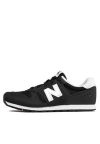 New Balance Sneakersy YC373KB2 Czarny. Kolor: czarny. Materiał: materiał. Model: New Balance 373 #8