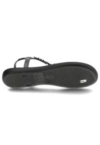 Czarne Sandały Ipanema Wodoodporne Sandały Damskie. Okazja: na spacer, na co dzień, na plażę. Kolor: czarny. Wzór: aplikacja. Sezon: lato. Styl: casual, sportowy, wakacyjny #3
