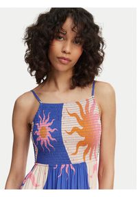 Maaji Sukienka letnia Isadora PT2123CLD010 Niebieski Regular Fit. Kolor: niebieski. Materiał: wiskoza. Sezon: lato #4