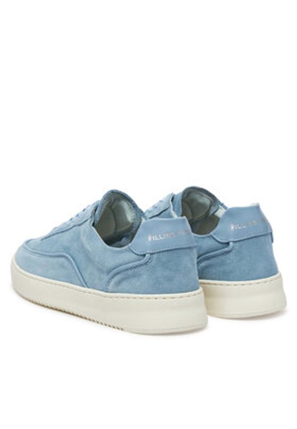 Filling Pieces Sneakersy Mondo 46755071900 Niebieski. Kolor: niebieski. Materiał: zamsz, skóra