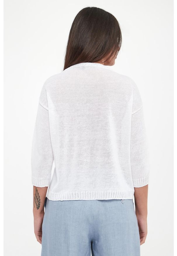 Weekend Max Mara - Sweter damski lniany Cannone WEEKEND MAX MARA. Materiał: len