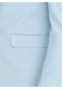 Pako Lorente - PAKO LORENTE - Błękitna marynarka garniturowa. Kolor: niebieski. Materiał: bawełna, elastan, wiskoza. Wzór: gładki #7