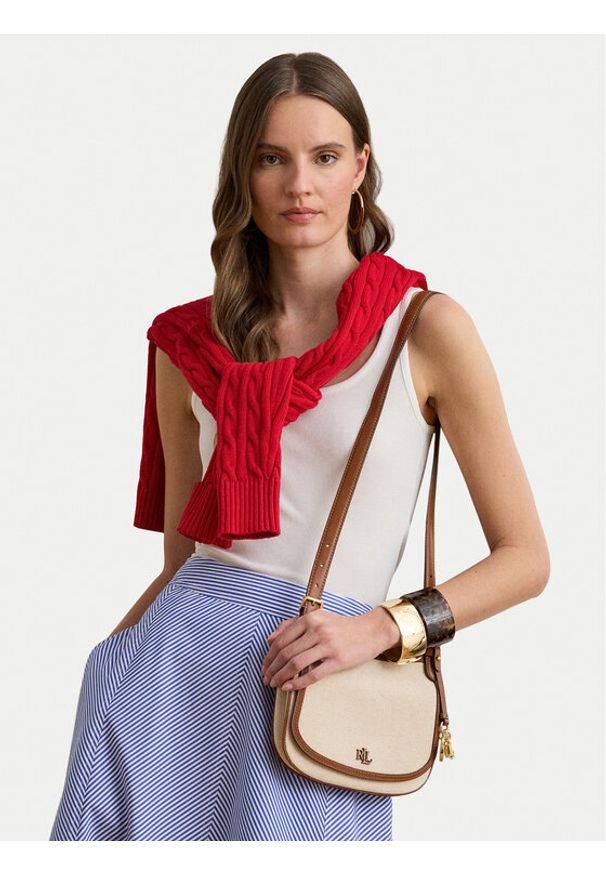 Lauren Ralph Lauren - LAUREN RALPH LAUREN Torebka 431P10512001 Beżowy. Kolor: beżowy