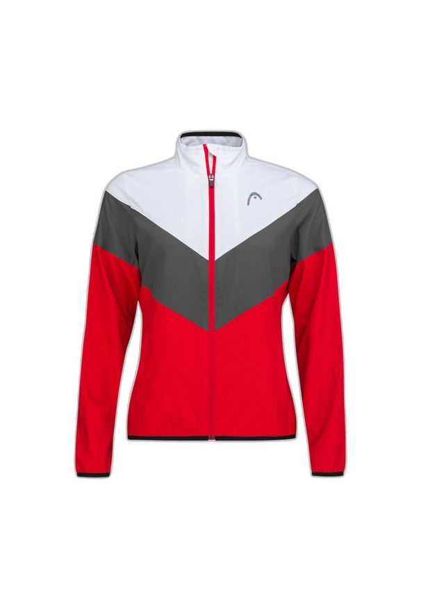 Head - Kurtka damska CLUB 22. Kolor: czerwony. Sport: fitness, tenis