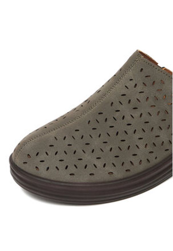 Go Soft Klapki LA3J7701-7 Szary. Kolor: szary. Materiał: materiał