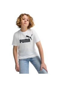 Koszulka Puma Ess No. 1 Logo Tee B, Dzieci. Kolor: biały. Materiał: bawełna, materiał